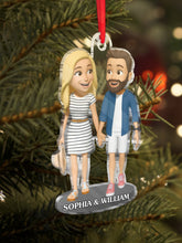 Custom Photo You & Me - Personalized Acrylic Ornament - Christmas Gift For Family Member, Couples, Anniversary