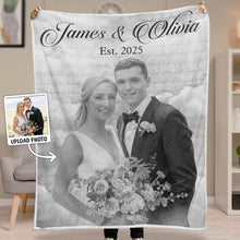 The Start Of Us - Personalized Customized Blanket - Wedding Gift For Family Members, Couples
