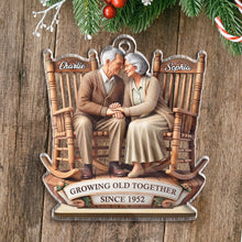 Forever After - Personalized Acrylic Ornament - Christmas Gift For Grandparents, Family Member, Couples