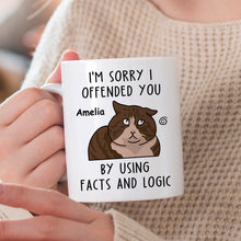 I'm Sorry I Offended You - Customized Personalized Mug - Gift For Friends, Coworkers