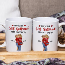 You're The Best Wife Best Husband - Customized Personalized Mug - Christmas Gift For Couple Husband Wife