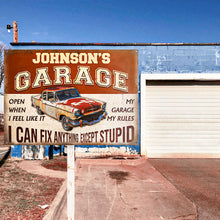 Personalized Auto Mechanic Garage I Can Fix Anything Customized Classic Metal Signs-CUSTOMOMO