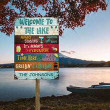 Lake House Proudly Serving Custom Classic Metal Signs-CUSTOMOMO