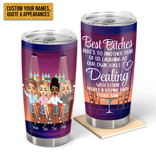 Hangovers Are Temporary But Drunk Stories Are Forever - Besties Tumbler - Gift For Best Friend - Gift For Girl