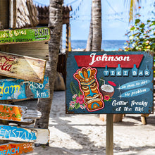 Personalized Tiki Bar No Problem Customized Classic Metal Signs-CUSTOMOMO