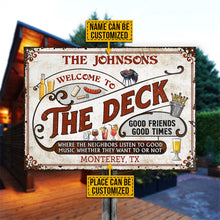 Personalized Grilling Patio Backyard Custom Classic Metal Signs-CUSTOMOMO