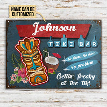 Personalized Tiki Bar No Problem Customized Classic Metal Signs-CUSTOMOMO
