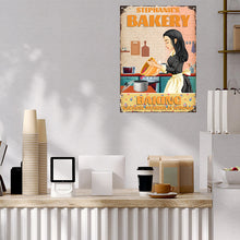 Baking Because Murder Is Wrong - Personalized Custom Metal Sign - Customizable Metal Signs - Kitchen
