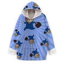Custom Photo Personalized Blanket Hoodie Custom Oversized Hoodie Gift For Dog Cat Mom Father