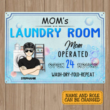 Laundry Room - Gift For Auntie And Mom And Grandma - Bubble - Personalized Custom Classic Metal Signs
