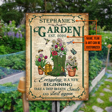 Garden Dictionary Take A Deep Breath Custom Classic Metal Signs-CUSTOMOMO