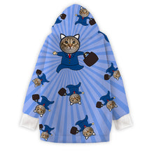 Custom Photo Personalized Blanket Hoodie Custom Oversized Hoodie Gift For Dog Cat Mom Father