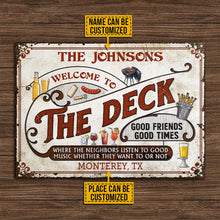 Personalized Grilling Patio Backyard Custom Classic Metal Signs-CUSTOMOMO