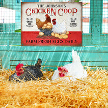 Personalized Chicken Grass Fed Free Range Customized Classic Metal Signs-CUSTOMOMO