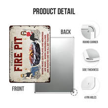 Where Music Gets Played And Memories - Personality Customized Metal Sign - Gift For Friend Couple