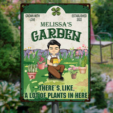 Grown With Love - Garden Decoration - Personalized Custom Classic Metal Signs