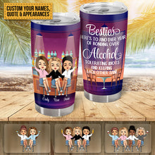 Hangovers Are Temporary But Drunk Stories Are Forever - Besties Tumbler - Gift For Best Friend - Gift For Girl