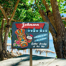 Personalized Tiki Bar No Problem Customized Classic Metal Signs-CUSTOMOMO