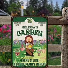 Grown With Love - Garden Decoration - Personalized Custom Classic Metal Signs