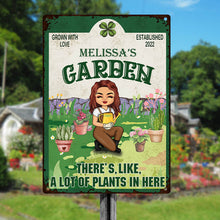 Grown With Love - Garden Decoration - Personalized Custom Classic Metal Signs