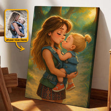 Cartoonize Your Photo Disney Style - Turn Your Photo to Cartoon Canvas - Gift For Family Members, Siblings