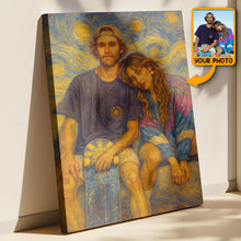 Starry Night Sky Photo Theme - Turn Your Moments With Loved Ones Into An Art Piece - Unique Gift For Family Members, Siblings, Friends