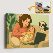 Animated Your Photo Ghibli Style - Turn Your Photo To Ghibli Character - Gift For Family Members, Siblings