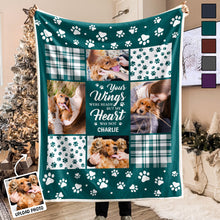 Custom Photo You Were My Favorite Hello  - Personalized Photo Blanket - Memorial Gift For Pet Lover