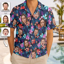 Custom Photo With Beloved Ones - Personalized Customized Hawaiian Shirt - Gift For Family Members, Best Friends