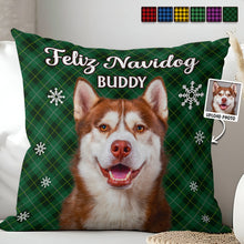 Meowy Catmas - Personalized Pillow - Christmas Gifts For Dog Lovers, Cat Lovers, Pet Lovers