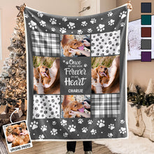 Custom Photo You Were My Favorite Hello  - Personalized Photo Blanket - Memorial Gift For Pet Lover