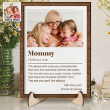 Custom Photo Personalized Customized 2-Layered Wooden Plaque - Gift For Family Husband Wife Couple Sister Bestie