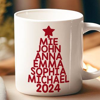 Custom Name 2024 Christams - Customized Personalized Mug - Perfect Christmas Gift For Family