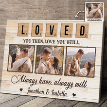 Lovely Couple Custom Photo Canvas - Personalized Customized Canvas - Gift For Couples, Lovers, Husband Wife