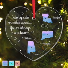 When You Are Siblings - Customized Personalized Acrylic Ornament - Christmas Gift For Family Sister Brother