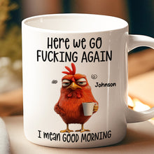 Funny Mug For Not A Morning Person - Customized Personalized Mug - Gift For Family, Friends, Coworkers