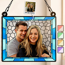 Custom Photo The Best Things In Life Are Better With You - Personalized Acrylic Window Suncatcher - Gift For Family, Couple, Pet Lovers