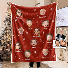 Custom Photo Family Christmas - Customized Personalized Blanket - Christmas Gift For Family