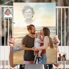 Custom Photo Loss Of Loved Ones - Personalized Customized Canvas - Memorial Gift For Family Members
