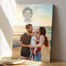 Custom Photo Loss Of Loved Ones - Personalized Customized Canvas - Memorial Gift For Family Members