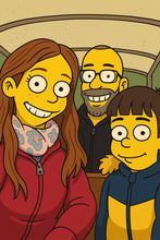 Simpsonize Your Photo - Turn Your Photo to Simpsons Canvas - Gift For Family, BFF, Couple, Besties
