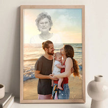 Custom Photo Loss Of Loved Ones - Personalized Customized Canvas - Memorial Gift For Family Members