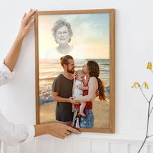 Custom Photo Loss Of Loved Ones - Personalized Customized Canvas - Memorial Gift For Family Members