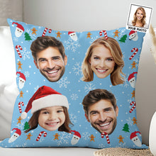 Custom Family Photo - Personalized Custom Pillow - Christmas Gift For Family