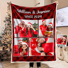 Chrismas Lover - Customized Personalized Blanket - Christmas Gift For Couple Husband Wife