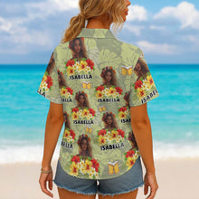 Custom Photo Drinkin' & Cheerin' - Personalized Customized Hawaiian Shirt - Gift For Family Members, Best Friends