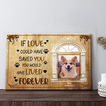 Custom Photo Personalized Canvas Wall Art You Would Have Lived Forever Gift The Moment That You Left Me