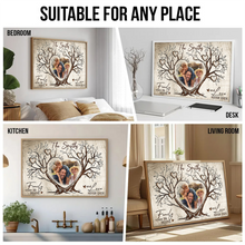 Family Where Life Begin Canvas - Personalized Customized Canvas - Gift For Family Members