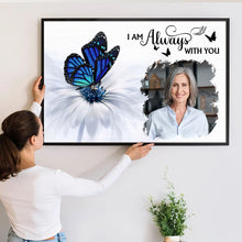 Custom Photo I Am Always With You - Personalized Customized Canvas - Memorial Gift For Family Members