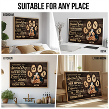 Sometimes A Very Special Dog Enters Your Life - Personalized Customized Canvas - Gift For Pet Lovers, Dog Lovers